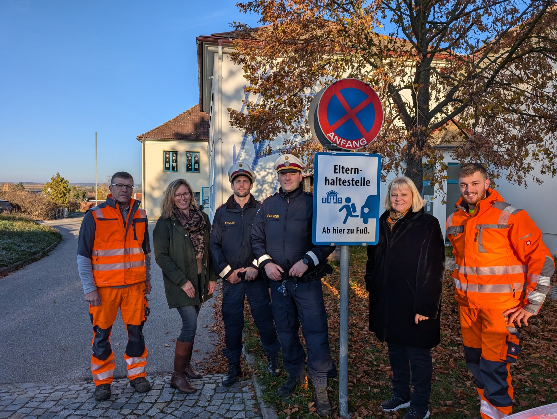 Eröffnung der Elternhaltestelle